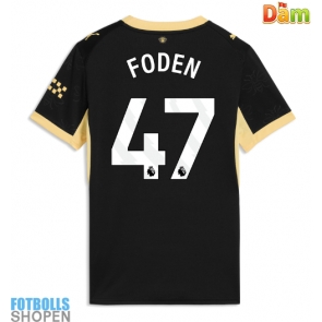Billiga Manchester City Phil Foden #47 Bortatröja Dam 2026-27 Kortärmad